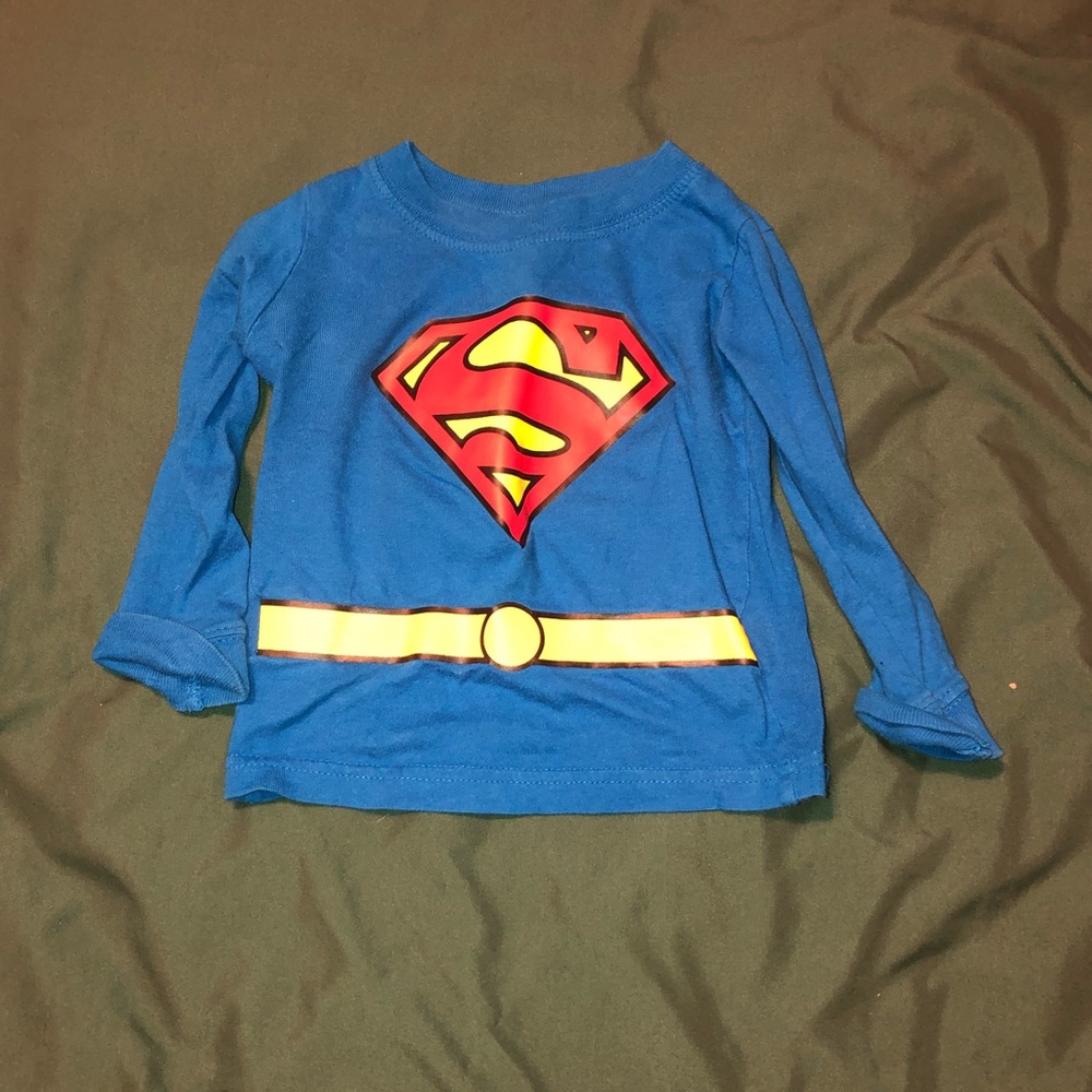 Superman pajama shirt
